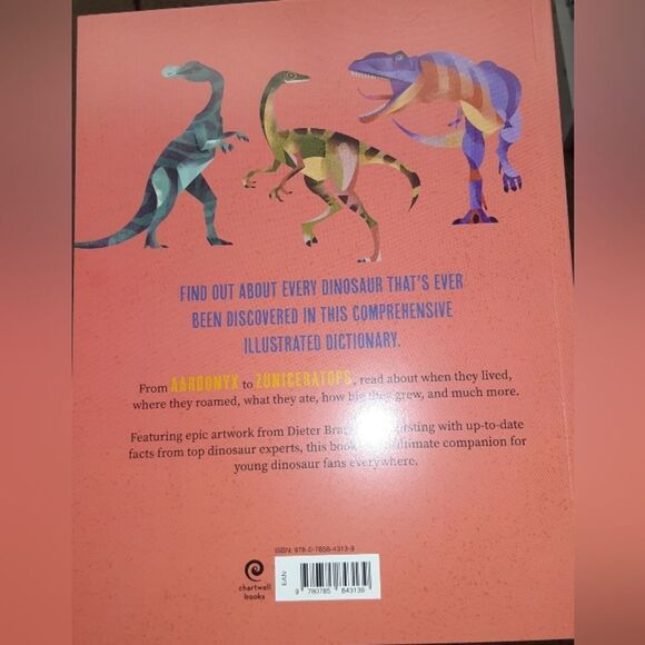 New "Dictionary of Dinosaurs" Book - Picture 2 of 2